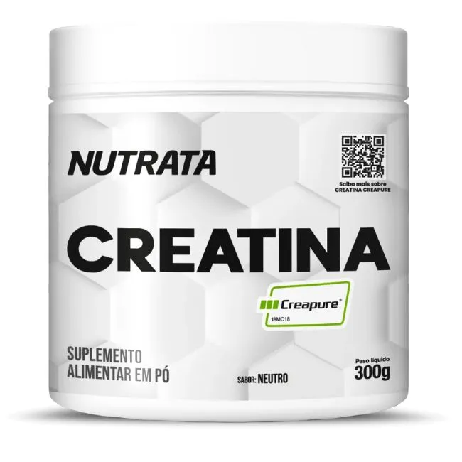 Creatina Creapure da marca Nutrata. Imagem: site oficial da marca