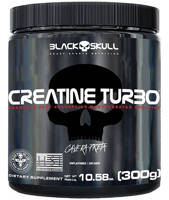 Black Skull Creatina Turbo. Fonte: Amazon.