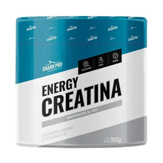 Energy Creatina Shark Pro. Imagem: site oficial da marca