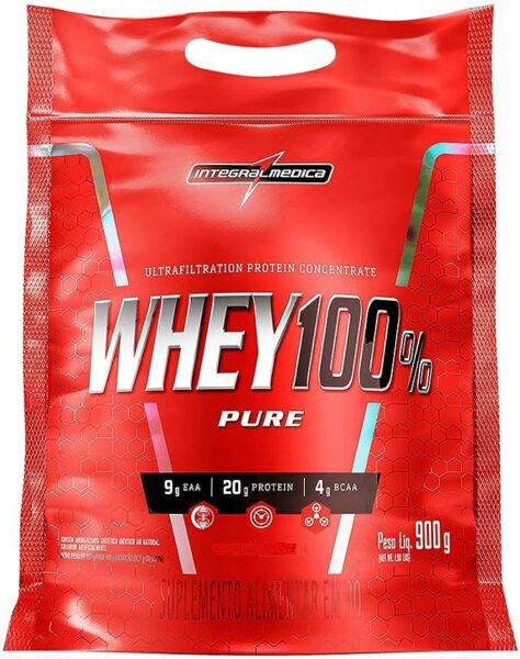Whey 100% Pure em pó, sabor chocolate maltado. Imagem: Amazon